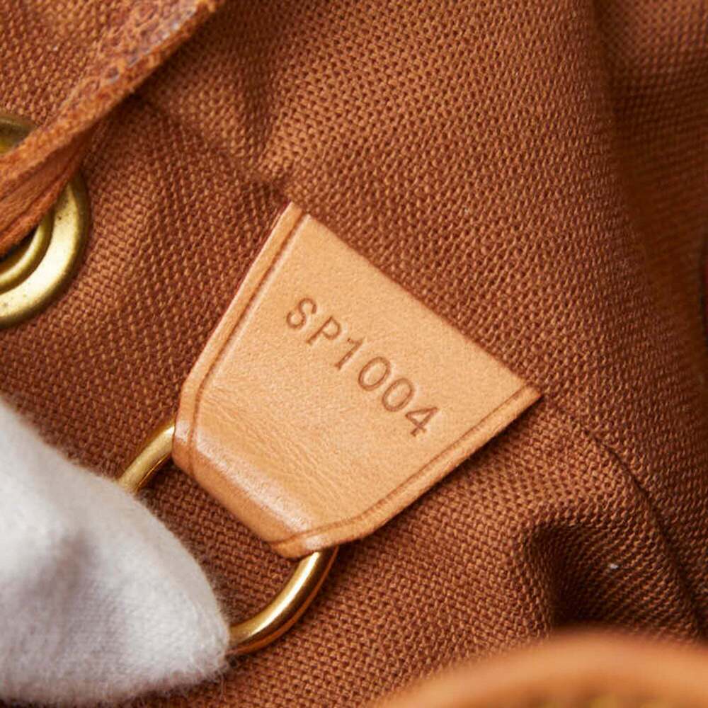LOUIS VUITTON Brown Monogram Leather Backpack - Picture 11 of 11